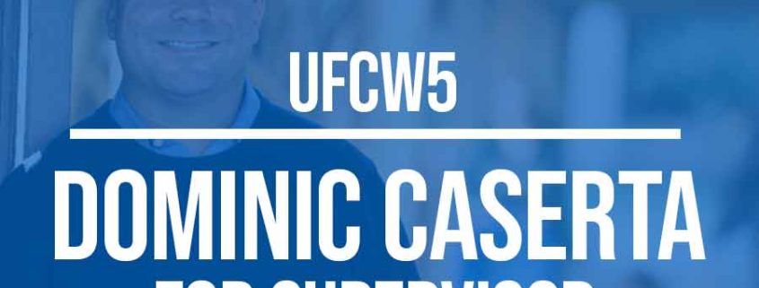 Dominic Caserta for Supervisor banner