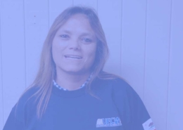 a smiling woman